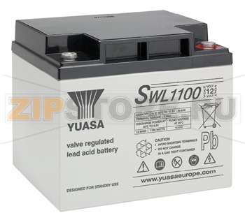 YUASA SWL 1100 Аккумулятор AGM увеличенной мощности YUASA SWL 1100 Характеристики: Напряжение - 12 В; Емкость - 40 Ач; Габариты: длина 197 мм, ширина 165 мм, высота 170 мм, вес: 14,5 кг