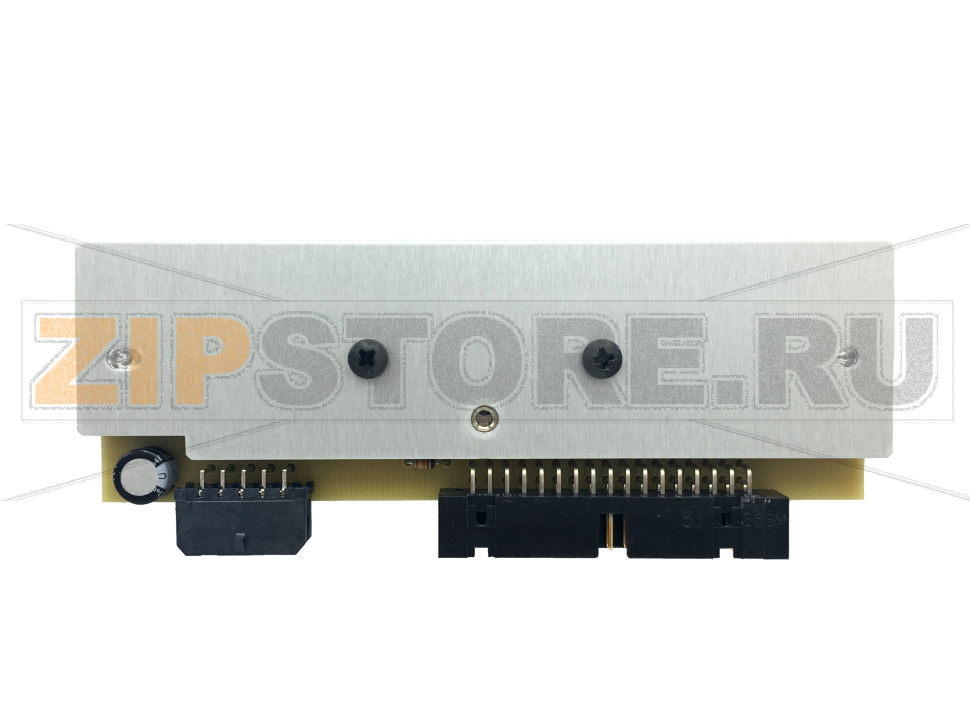 Печатающая термоголовка Zebra 105SL (203dpi) Печатающая термоголовка ZEBRA 203 dpi Printhead (Replacement Kit) - 105SL (new).  Запчасть на сборочном чертеже под номером: 1Количество запчастей в комплекте: 1 Термопечатающая головка для принтера среднего класса Zebra 105SL созданного для печати самоклеящихся этикеток. Разрешающая способность термоголовки - 203 dpi. Ширина печати (максимальная) - 104мм. Максимальная скорость печати - до 203 мм/сек. Тип печати: термопечать (без красящей ленты, на этикетках из термочувствительной бумаги) или термотрансферная печать (с использованием красящей ленты). Ресурс термоголовки Zebra 105SL - 30 км.