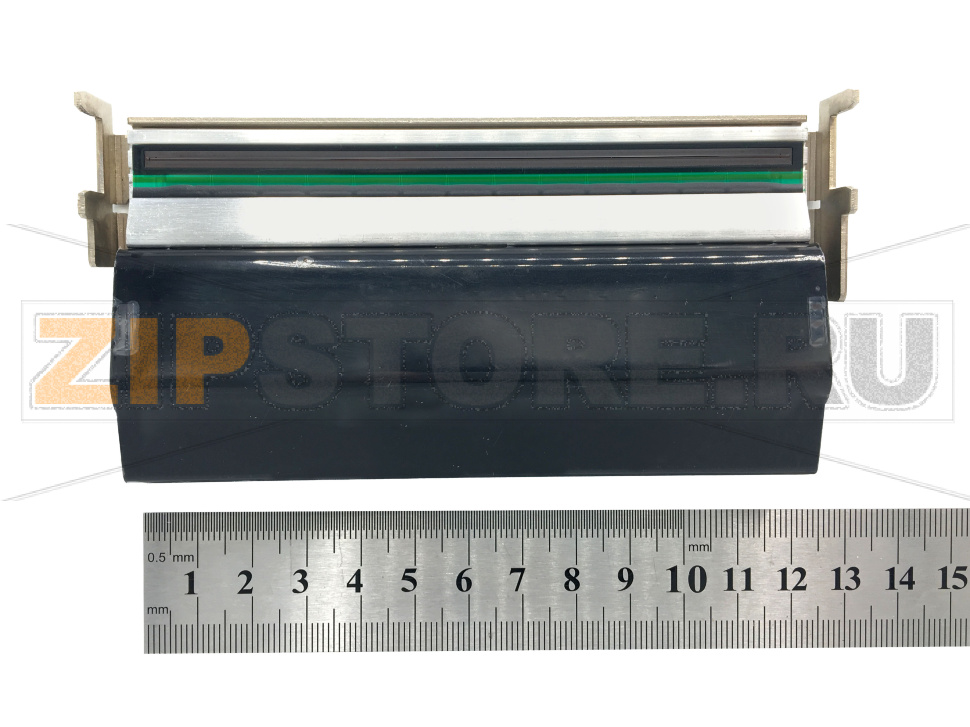 Печатающая термоголовка Zebra Z4Mplus (300dpi)  Оригинальная печатающая головка Zebra G79057M предназначена для промышленного принтера этикеток Zebra Z4Mplus с разрешением 300 dpi. Также запчасть может обозначаться артикулами 79057-2M, KPA-106-12TAF5-ZB4 и 79057M. Перед заказом необходимо проверить модель и разрешение установленной головки: детали на 203 и 300 dpi не являются взаимозаменяемыми без соответствующей конфигурации оборудования.

Термоголовка служит для формирования текста, штрихкодов, двумерных кодов и графики на этикетках. При прямой термопечати нагревательные элементы воздействуют на термочувствительный материал, а при термотрансферной печати переносят красящий слой с риббона на носитель. Разрешение 300 dpi подходит для макетов с мелкими символами и компактными кодами.Запчасть на сборочном чертеже под номером: 3 